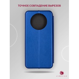 Чехол книжка для Honor X9 Book Cover Синий