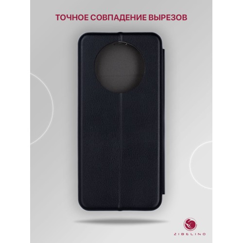 Чехол книжка для Honor X9 Book Cover Черный