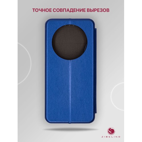 Чехол книжка для Honor X9a Book Cover Синий