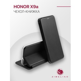 Чехол книжка для Honor X9a Book Cover Черный
