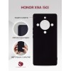Чехол-накладка для Honor X9a 5G черный Soft Matte с микрофиброй