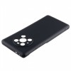 Силиконовый чехол для Huawei Mate 40 Pro TPU 1мм с защитой камеры Черный