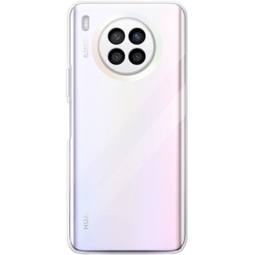 Силиконовый чехол для Huawei Nova 8i TPU 1мм с защитой камеры Прозрачный