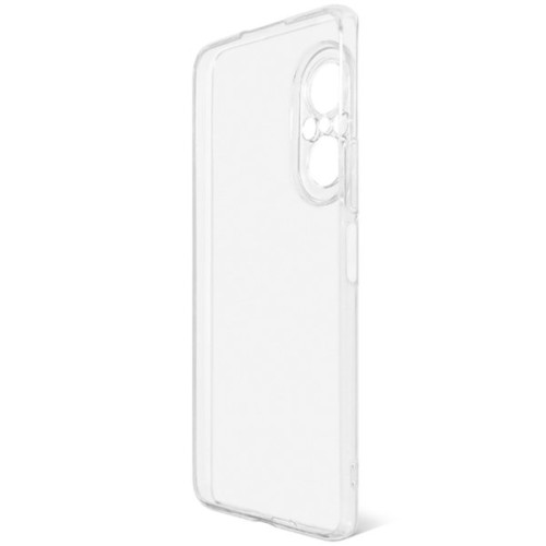Силиконовый чехол для Huawei Nova 9 SE TPU 1мм с защитой камеры Прозрачный глянцевый