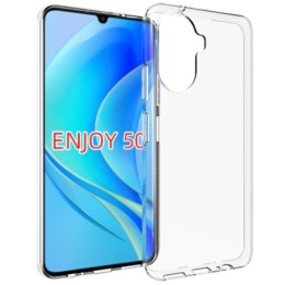 Силиконовый чехол для Huawei Nova Y70 TPU 1мм Прозрачный глянцевый