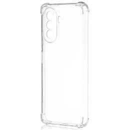 Силиконовый чехол для Huawei Nova Y70 TPU 1.5мм с усиленными углами и защитой камеры Прозрачный