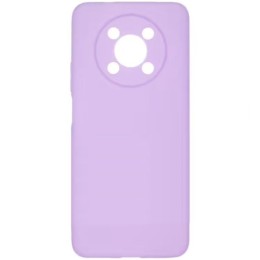 Силиконовый чехол для Huawei Nova Y90 Soft Matte с защитой камеры Сиреневый