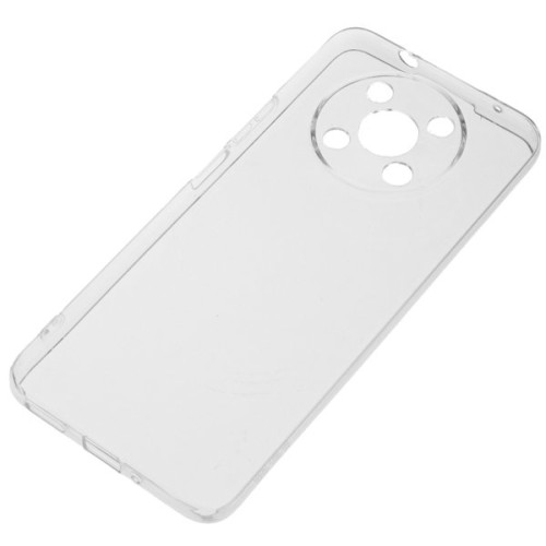 Силиконовый чехол для Huawei Nova Y90 TPU 1мм с защитой камеры Прозрачный глянцевый