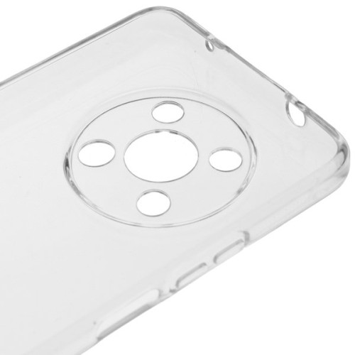 Силиконовый чехол для Huawei Nova Y90 TPU 1мм с защитой камеры Прозрачный глянцевый