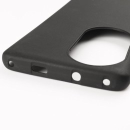 Силиконовый чехол для Huawei P50 Pro TPU 1мм Черный матовый