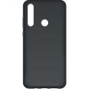 Силиконовый чехол для Huawei Y6p TPU 1мм Черный матовый