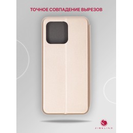 Чехол книжка для Honor X6 Book Cover Золотой