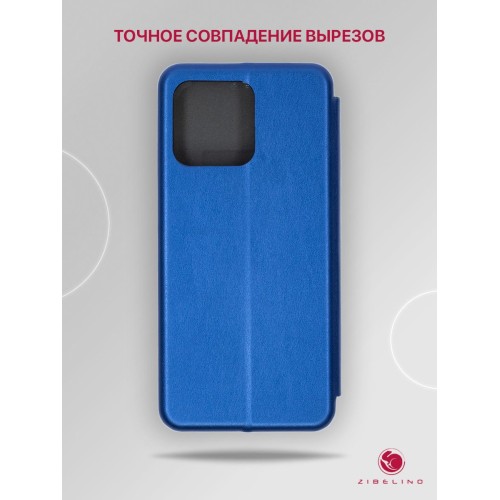 Чехол книжка для Honor X6 Book Cover Синий