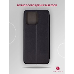 Чехол книжка для Honor X6 Book Cover Черный