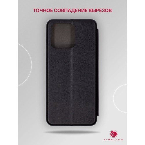 Чехол книжка для Honor X6 Book Cover Черный