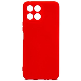 Силиконовый чехол для Honor X6 Soft Matte с микрофиброй Красный