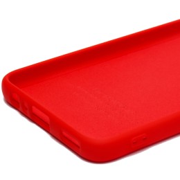 Силиконовый чехол для Honor X6 Soft Matte с микрофиброй Красный