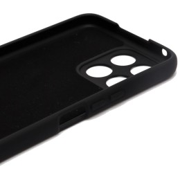 Силиконовый чехол для Honor X6 Soft Matte с микрофиброй Черный