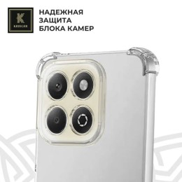 Силиконовый чехол для Honor X6bKrieger Mix 1.5мм противоударный Прозрачный