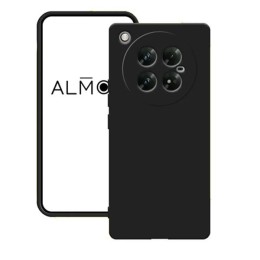 Силиконовый чехол для Infinix Zero 40 TPU mate 1mm с защитой камеры Черный