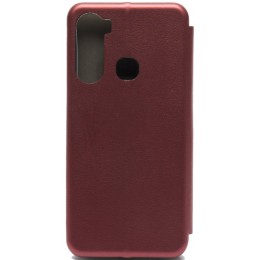 Чехол книжка для Infinix Hot 12 Pro Book Cover Бордовый