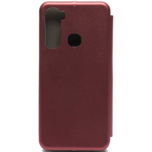 Чехол книжка для Infinix Hot 12 Pro Book Cover Бордовый