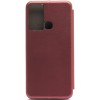 Чехол книжка для Infinix Hot 12i Book Cover Бордовый