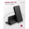 Чехол-книжка для Infinix Hot 30i 4G черный Book