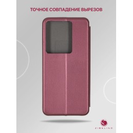 Чехол-книжка для Infinix Note 30 4G бордовый Book