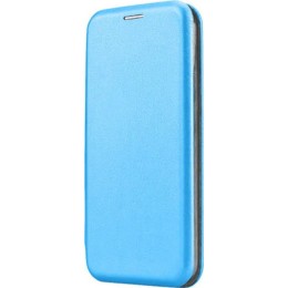 Чехол-книжка для Infinix Note 30 Fashion Case на магнитах с визитницей Голубой