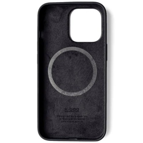 Чехол накладка для Apple iPhone 14 Pro Max K-Doo Noble Collection Magsafe Черный