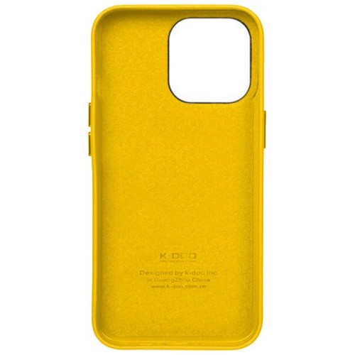 Чехол накладка для Apple iPhone 11 K-Doo Noble Collection Желтый