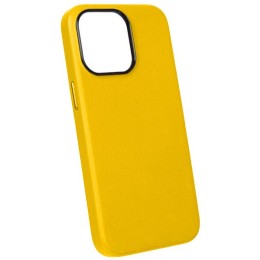 Чехол накладка для Apple iPhone 14 Pro K-Doo Noble Collection Magsafe Желтый