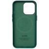 Чехол накладка для Apple iPhone 13 Pro Max K-Doo Noble Collection Magsafe Зеленый