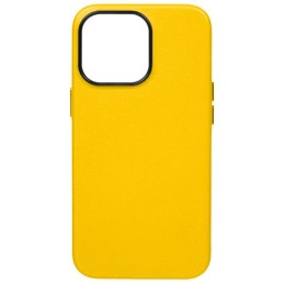 Чехол накладка для Apple iPhone 12 K-Doo Noble Collection Magsafe Желтый