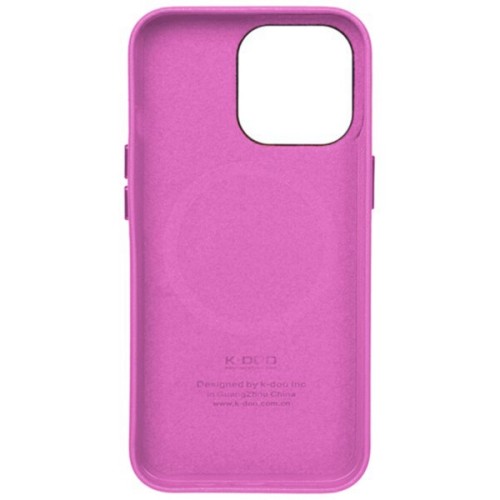 Чехол накладка для Apple iPhone 12 Pro Max K-Doo Noble Collection Magsafe Розовый