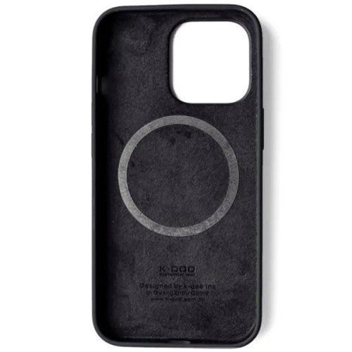 Чехол накладка для Apple iPhone 13 Mini K-Doo Noble Collection Magsafe Черный
