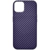 Чехол накладка для Apple iPhone 14 K-Doo Noble Collection Magsafe Carbon Фиолетовый