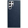 Чехол накладка для Samsung Galaxy S22 Ultra K-Doo Kevlar Синий