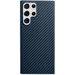 Чехол накладка для Samsung Galaxy S22 Ultra K-Doo Kevlar Синий