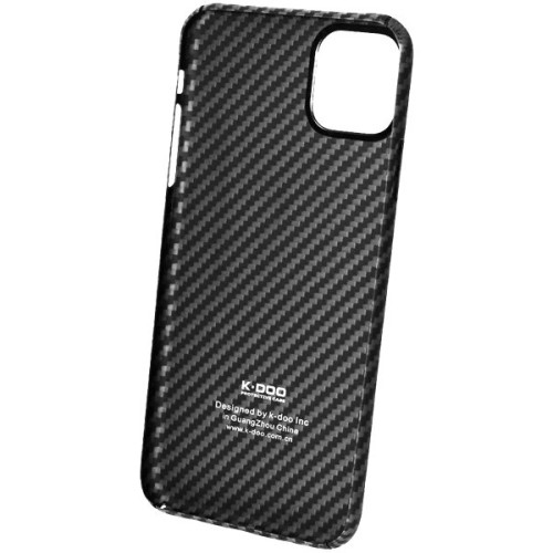 Чехол накладка для Apple iPhone 14 Pro Max K-Doo Noble Collection Magsafe Carbon Черный