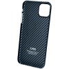 Чехол накладка для Apple iPhone 14 Pro Max K-Doo Noble Collection Magsafe Carbon Синий