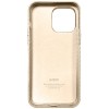 Чехол накладка для Apple iPhone 14 Pro Max K-Doo Noble Collection Magsafe Carbon Золотой