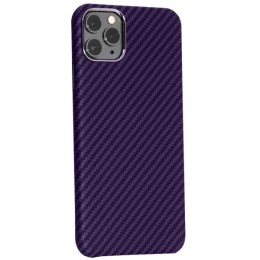 Чехол накладка для Apple iPhone 14 Pro Max K-Doo Noble Collection Magsafe Carbon Фиолетовый