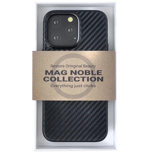 Чехол-накладка для Apple iPhone 15 Pro Max K-Doo Kevlar MagSafe Черный