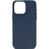 Чехол-накладка для Apple iPhone 15 Pro Max K-Doo Noble Collection Magsafe Carbon Синий