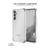 Силиконовый чехол для Samsung Galaxy A34 Krieger 1.5мм противоударный Прозрачный