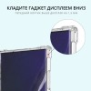 Силиконовый чехол для Samsung Galaxy S23 Ultra Krieger 1.5мм противоударный Прозрачный