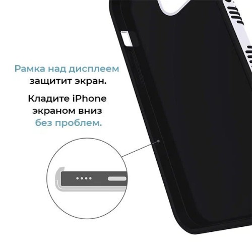 Противоударный чехол для iPhone 14 Krieger Specktrum Белый на силиконовой основе