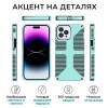 Противоударный чехол для iPhone 14 Pro Krieger Specktrum Зелёный на силиконовой основе